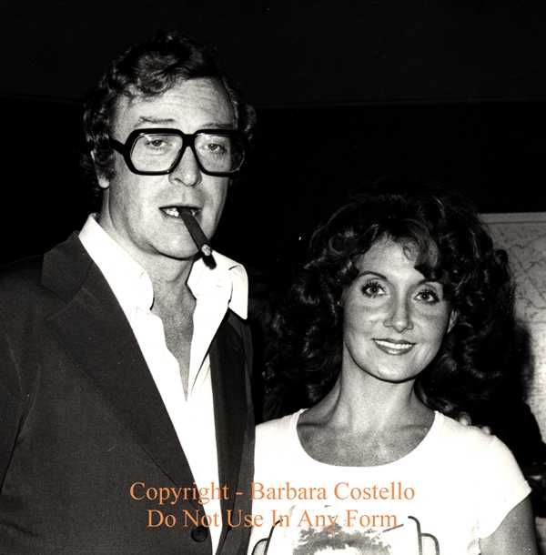 Las Vegas New York Entertainer Barbara Costello Michael Caine Movie Photo